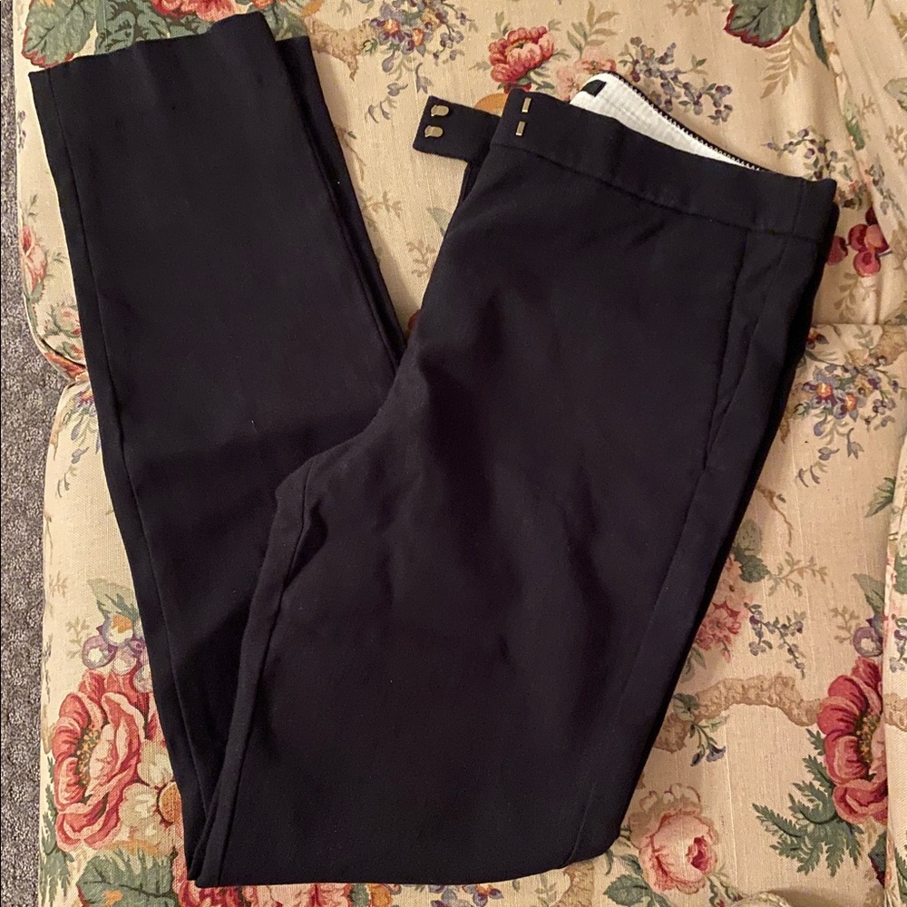 NEVER WORN JCREW BLACK STRETCH PANTS